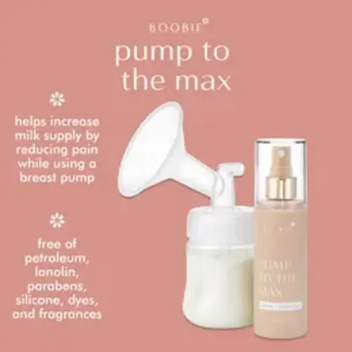 Boobie* Superfoods Pump to the Max Pumping Spray, 3 oz, Increase Milk Supply, Hands-free Breast Pumping Spray - TikTok Shop