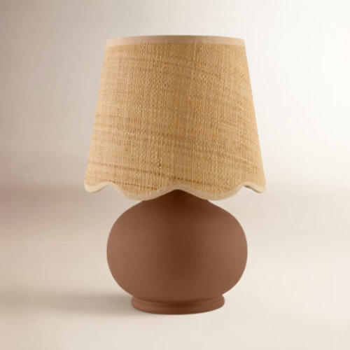 Birch Lane™ Momsen Scallop Shade Matte Lamp | Birch Lane