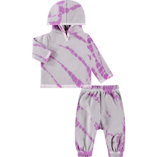 Kids' Tie Dye Hoodie & Sweatpants Set, 6-9M