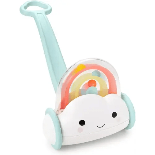 Skip Hop Sit to Stand Learning Push Toy, Silver Lining Cloud
