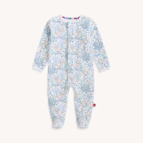 6-9 months- Magnetic Me Infant Imagine Forest Velour Footie – Bolt Ranch Store