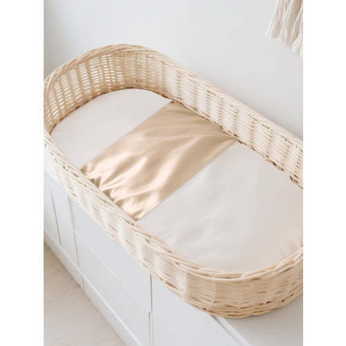 100% Mulberry Silk Sleeve For Crib & Bassinet