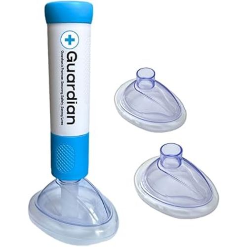Choking Rescue Device for Kids and Adults with 2 Masks, Anti Choking Device, Emergency First Aid Device, Portable Airway Clearance Tool for Home, School, and Travel