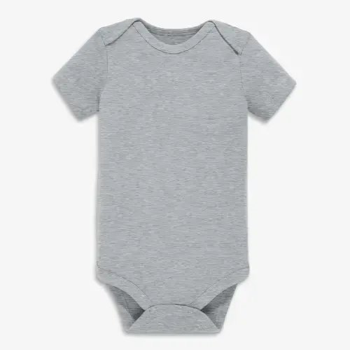 Organic short sleeve babysuit | Primary.com
