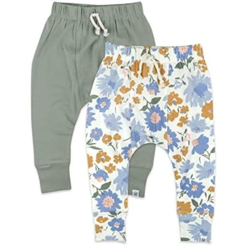 Multipack Honest Pants Joggers Pull on 100% Organic Cotton for Infant Baby and Toddler, Boys, Girls, Unisex