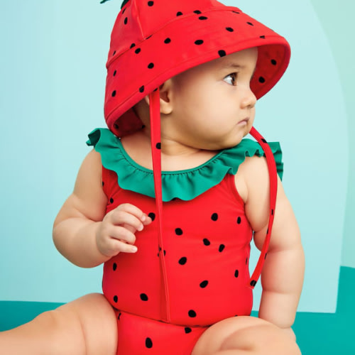 Baby One-Piece Fruit Swimsuit