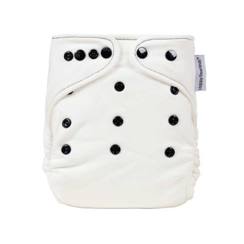 The Absorber One Size + Fitted Diaper by Happy BeeHinds