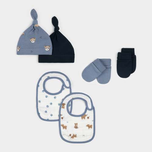 Cubs Newborn Accessories Bundle (6 pcs)