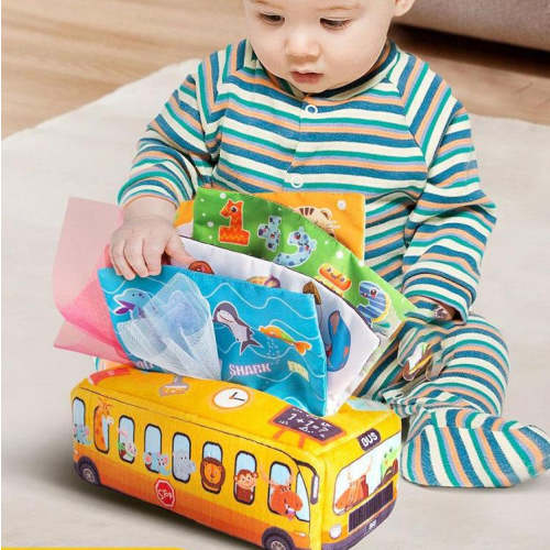 Deluxe Montessori Toy Tissue Box Baby Peekaboo Sensory Play 26pcs Scar – HAPPY GUMNUT
