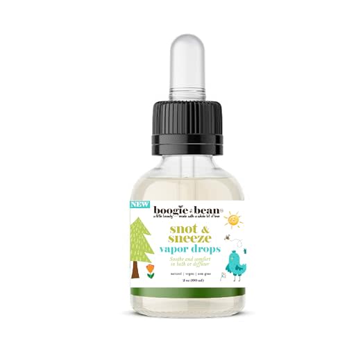Sick Baby Essentials, Baby Vapor Drops for Humidifiers, Essential Oils for Congestion Relief, Diffuser and Vapor Bath Stuffy Nose Cold