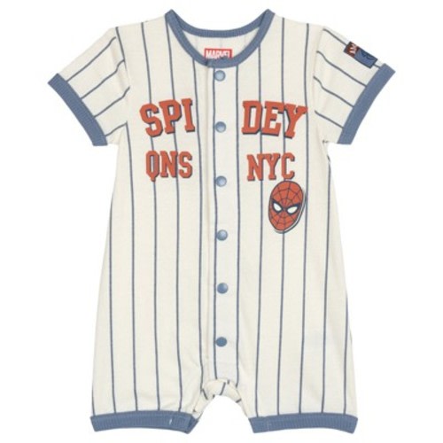 Marvel Spider-Man Baby Boys' Athletic Graphic Jersey Coverall Outfit Blue 3-6 Months