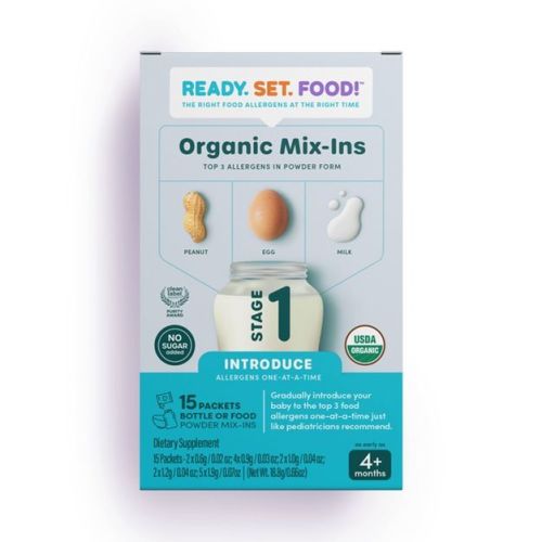 Ready, Set, Food! Early Allergen Introduction Mix-ins Baby Meals - Stage 1 - 1oz