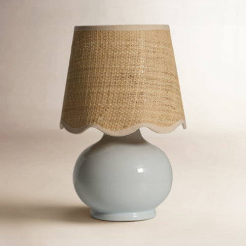 Birch Lane™ Momsen Scallop Shade Lamp | Birch Lane