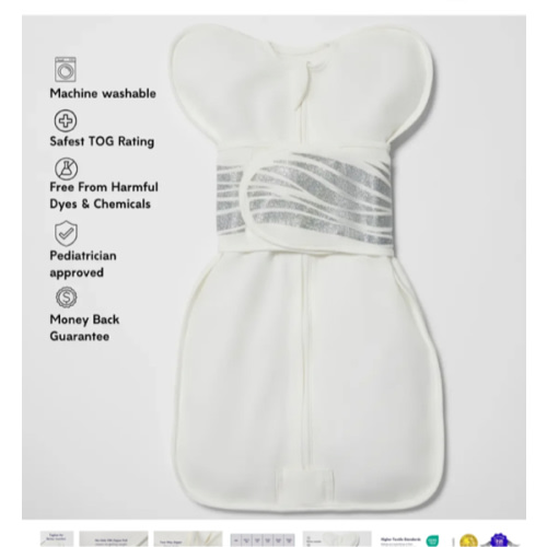 Breathing Reassurance Newborn Baby Swaddle