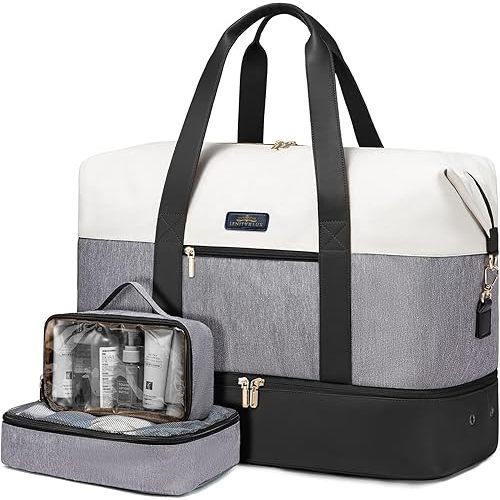 3-Piece Maternity Hospital Bag Set Spacious & Organized with 2 Dual Compartment Bags for New Moms – Pregnancy Essentials, Delivery Day, Hospital Stay