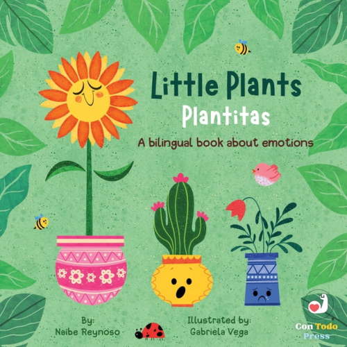 Little Plants, Plantitas: A Bilingual Book about Emotions, (Hardcover)