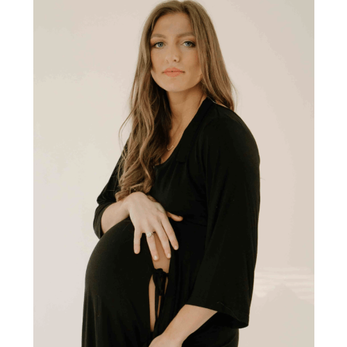 Lila Organic Bamboo Labor & Postpartum Gown