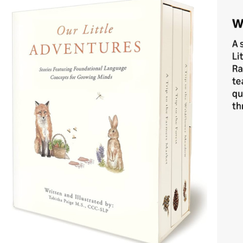 Our Little Adventures: Stories Featuring Foundational Language Concepts for Growing Minds (Tabitha Paige Children's Book Series)