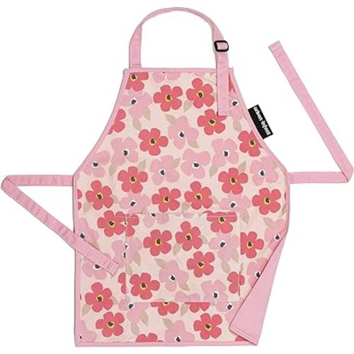 Urban Infant Little Helper Kids Apron - Children's Cooking Art Gardening - Great Gift for Toddler Boys and Girls