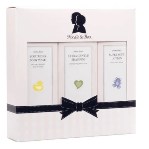 Starter Baby Gift Set for baby’s bath routine – Noodle & Boo
