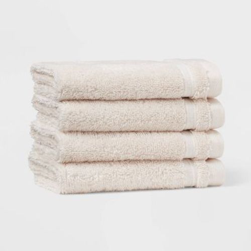 4pk Total Fresh Antimicrobial Washcloth Set - Threshold™