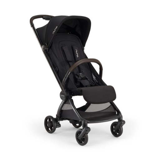 Nuna Viaa Cabn Ultra-Compact Stroller, Caviar