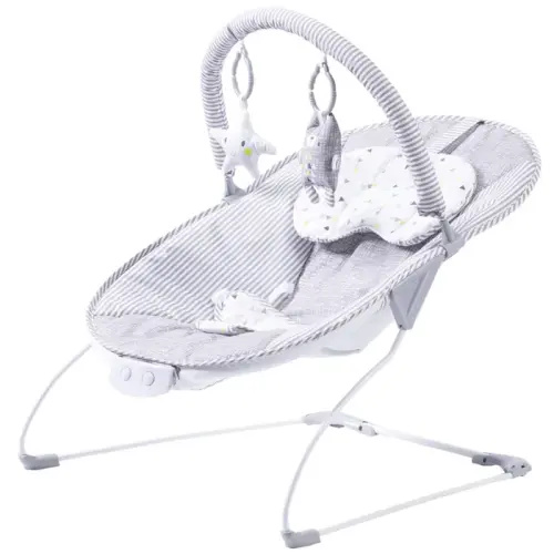 4Baby Snuggle Baby Bouncer Grey | Baby Bunting AU