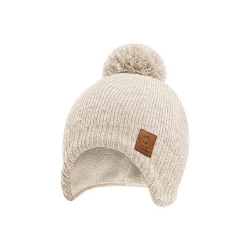 Muff Knitted Beanie, Medium