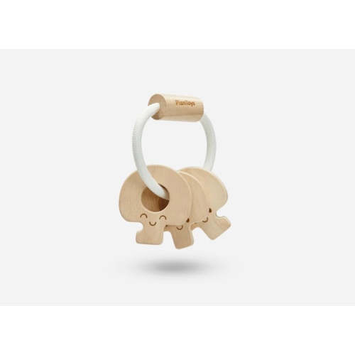 Natural Baby Key Rattle