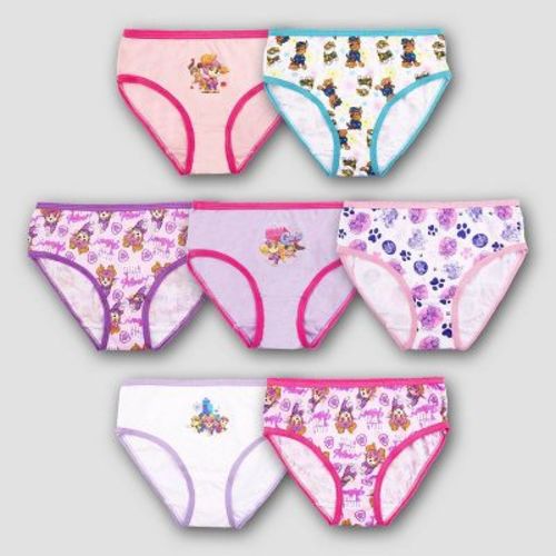 Girls' PAW Patrol 7pk Underwear (Size 4)