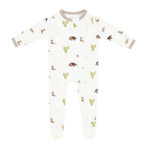 Zippered Footie in Western