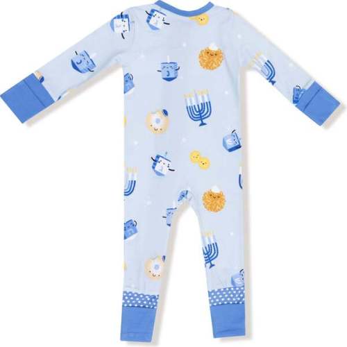 Convertible Romper, Hanukkah Blue - Angel Dear | Maisonette