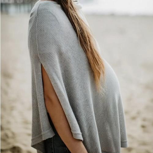 The Grey Cocoon™ Breathable Nursing Cover