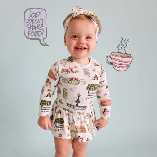 Friends Twirl Skirt Bodysuit Dress