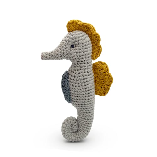 Organic Seahorse Rattle