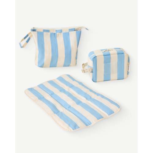 On the Go Mini Bundle | Blue Wide Stripe - Storq by Kindred Bravely