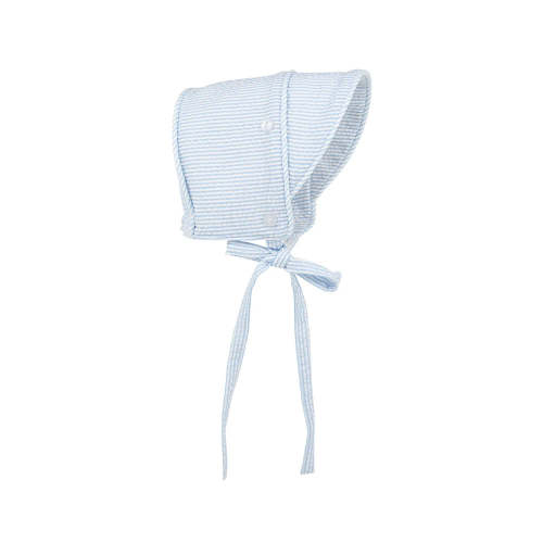 Barringer Bonnet - Breakers Blue Seersucker – Kidstop Children's Boutique