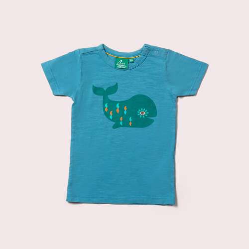 Blue Whale Short Sleeve T Shirt – Little Green Radicals