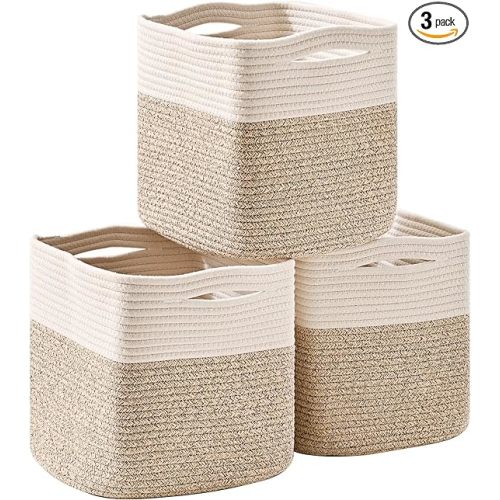 Cube Storage Bins (Pack of 3)