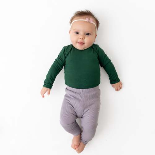 Ribbed Leggings in Haze