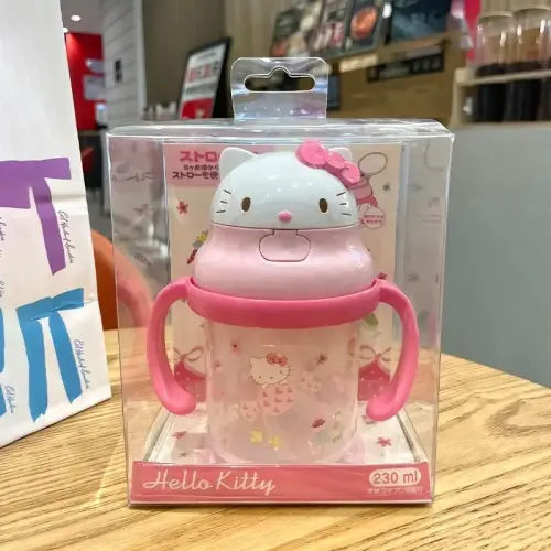 Kawaii Hello Kitty Sanrio Children Lovely Cartoon Sippy Cups Student Outdoor Drinking Milk Cup Christmas Gifts for Kids - AliExpress