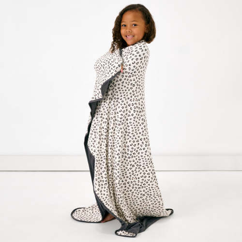 Luxe Leopard Large Cloud Blanket | Little Sleepies