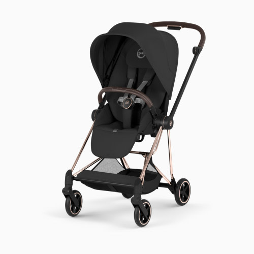 Cybex MIOS Stroller - Rose Gold Frame/Sepia Black Lux Seat