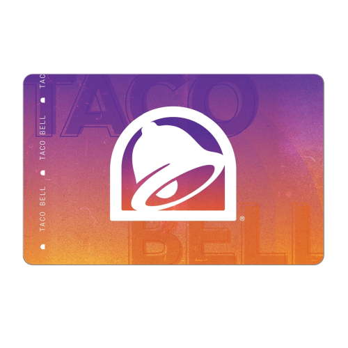 Taco Bell eGift Card Digital Food Gift Card for Mexican-Inspired Fast Food