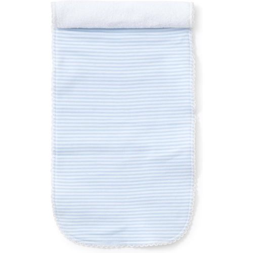 kissy kissy - Simple Stripes Burp - Blue-One Size