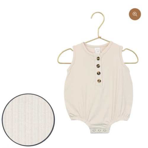 Cove Ribbed Bubble Romper
