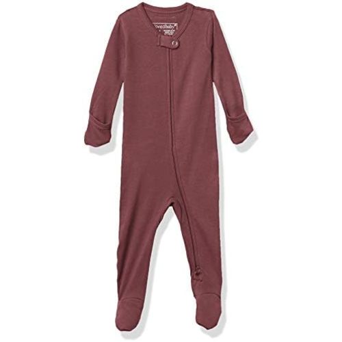 L'ovedbaby Unisex Organic Baby Zipper Footie