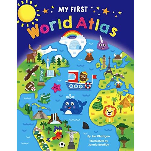 My First World Atlas - Padded Board Book - Educational