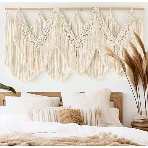 Boho Macrame Wall Hanging Nursery Decor