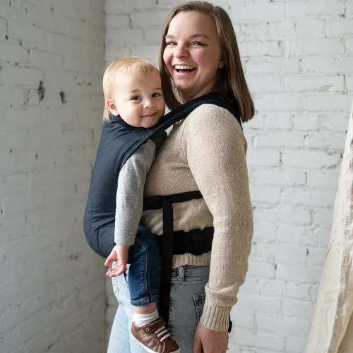 Sable Lark Baby Carrier | Black Baby Carrier for Comfort & Style